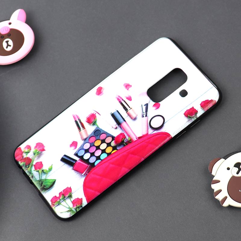 قاب فانتزی برجسته دخترانه سامسونگ A6 Plus سری 6