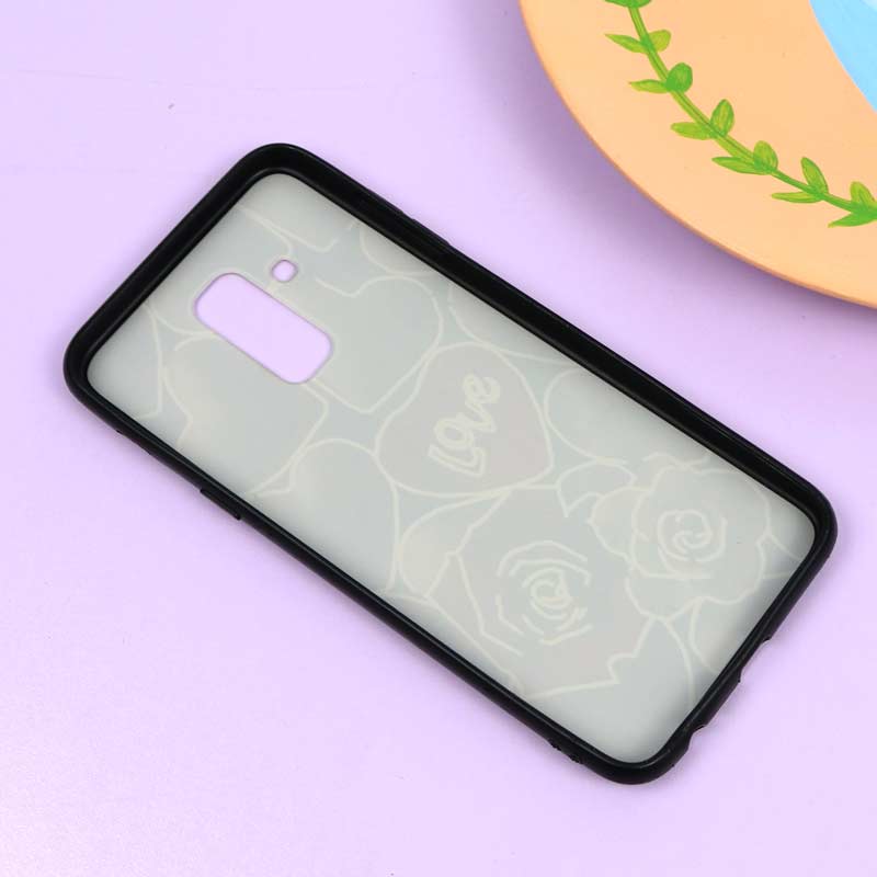 قاب فانتزی برجسته دخترانه سامسونگ A6 Plus سری 3