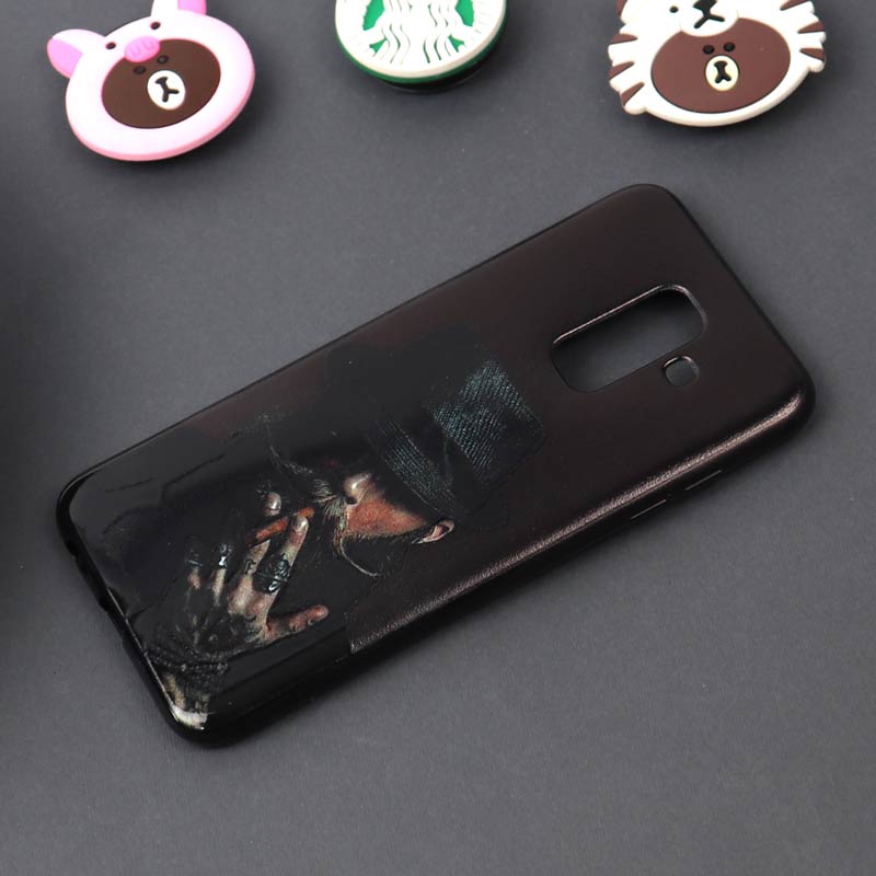 قاب فانتزی برجسته پسرانه سامسونگ A6 Plus سری 6