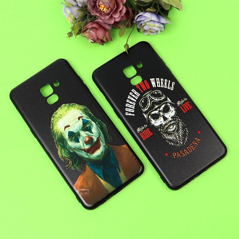 قاب فانتزی برجسته پسرانه سامسونگ A8 Plus سری 7
