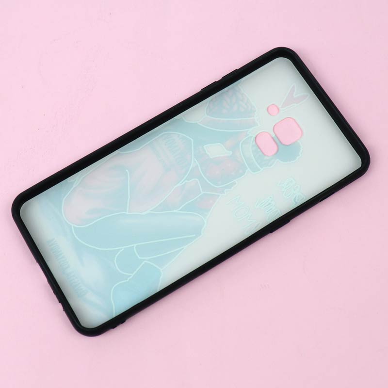 قاب فانتزی برجسته دخترانه سامسونگ A8 Plus سری 10