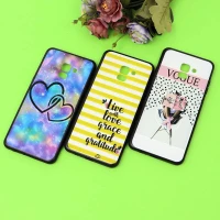 قاب فانتزی برجسته دخترانه سامسونگ A8 Plus سری 7