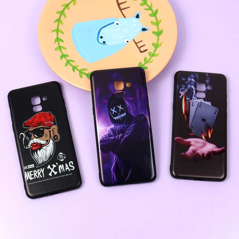 قاب فانتزی برجسته پسرانه سامسونگ A8 Plus سری 3