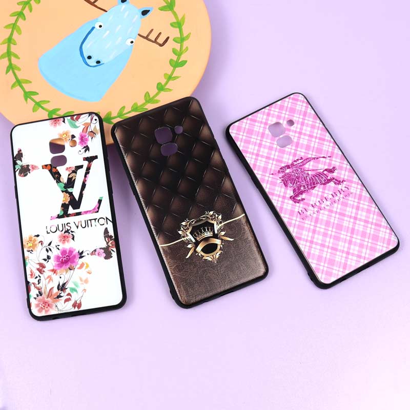 قاب فانتزی برجسته دخترانه سامسونگ A8 Plus سری 3