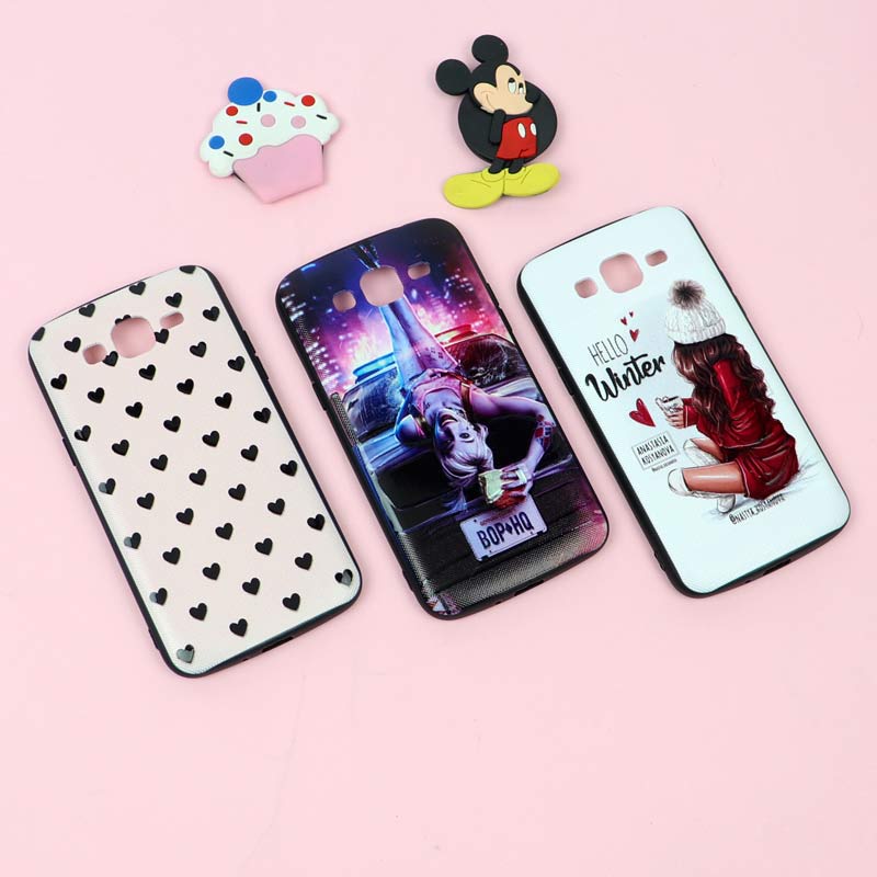 قاب فانتزی برجسته دخترانه سامسونگ Galaxy Grand 2 سری 7