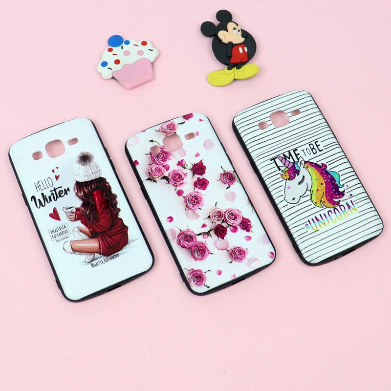 قاب فانتزی برجسته دخترانه سامسونگ Galaxy Grand 2 سری 7