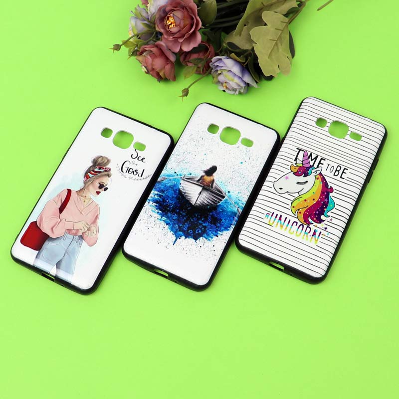 قاب فانتزی برجسته دخترانه سامسونگ Galaxy Grand Prime سری 7