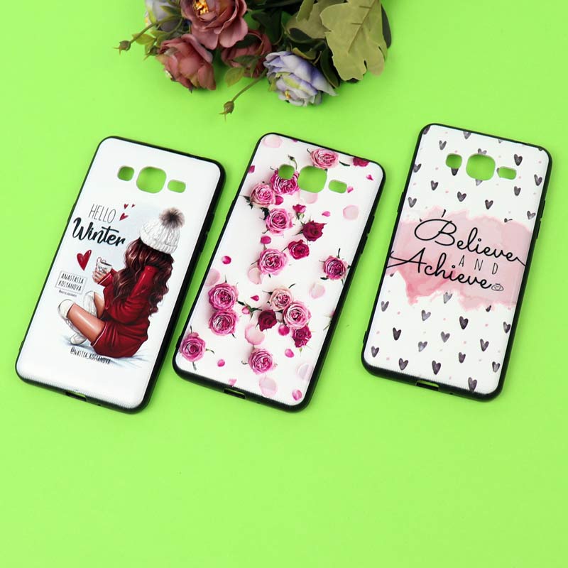 قاب فانتزی برجسته دخترانه سامسونگ Galaxy Grand Prime سری 7