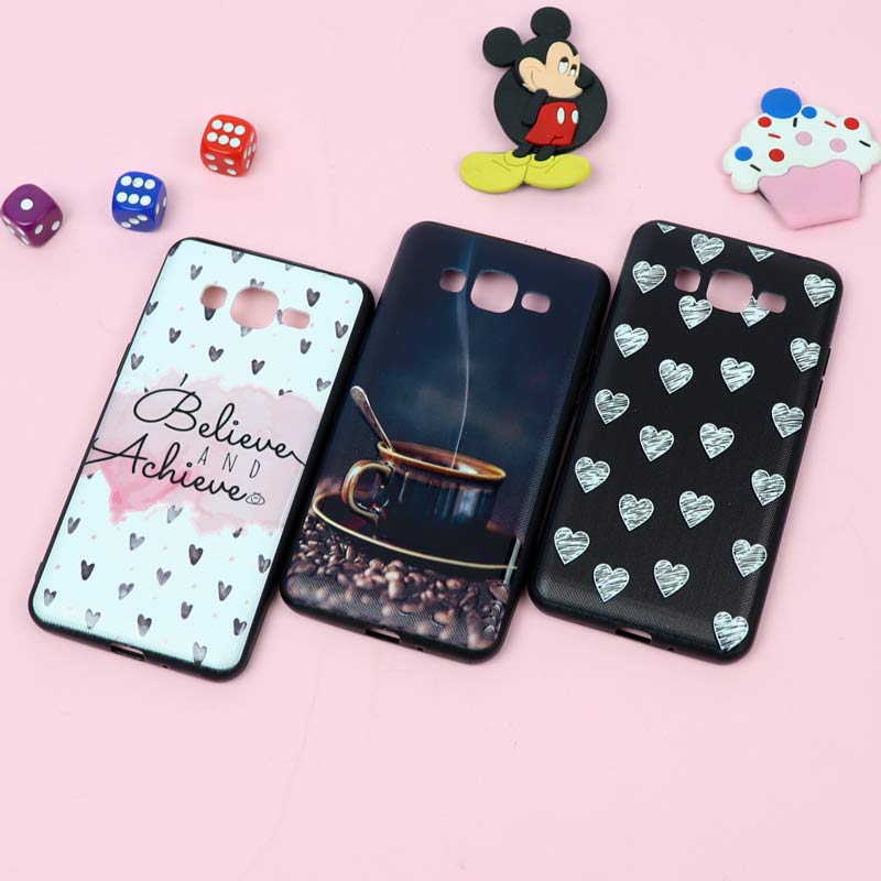 قاب فانتزی برجسته دخترانه سامسونگ Galaxy Grand Prime سری 7
