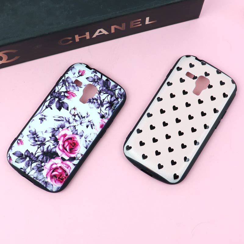 قاب فانتزی برجسته دخترانه سامسونگ Galaxy S Duos S7562 سری 7