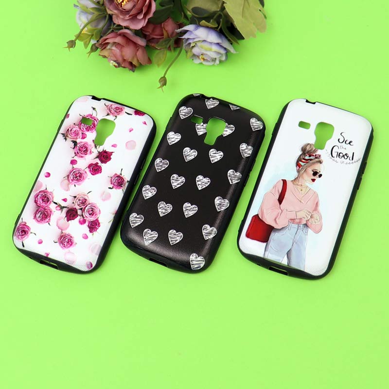 قاب فانتزی برجسته دخترانه سامسونگ Galaxy S Duos S7562 سری 7