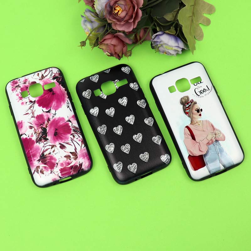 قاب فانتزی برجسته دخترانه سامسونگ J1 Mini 2016 سری 7