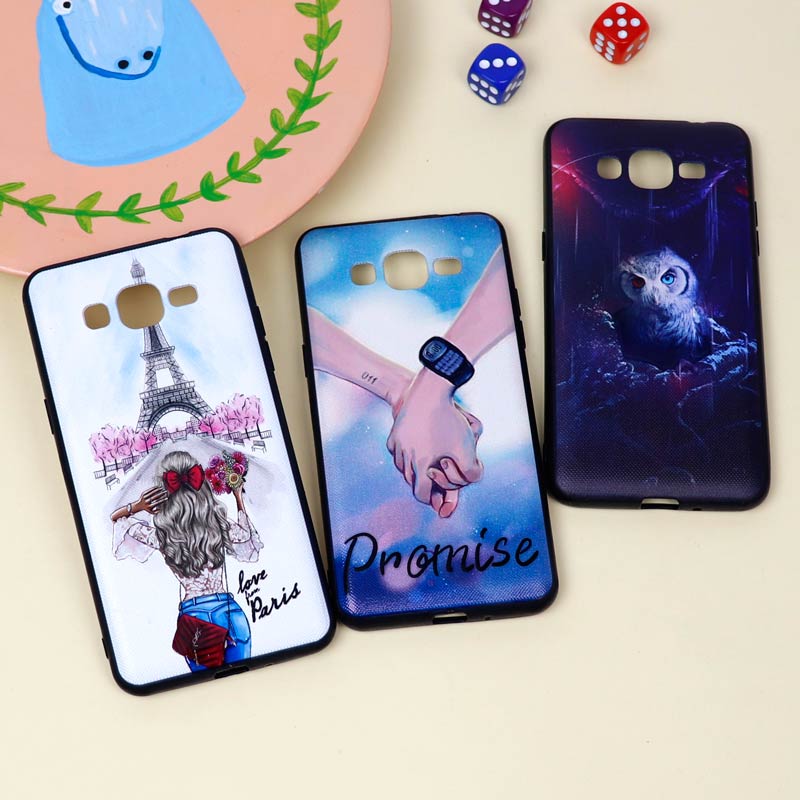 قاب فانتزی برجسته دخترانه سامسونگ J2 Prime سری 10