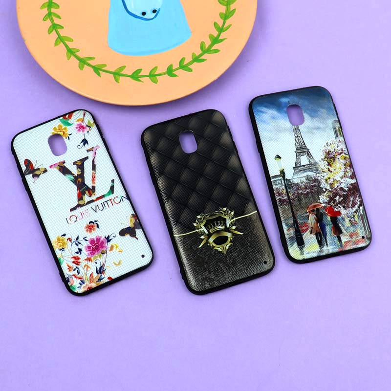 قاب فانتزی برجسته دخترانه سامسونگ J3 Pro سری 3