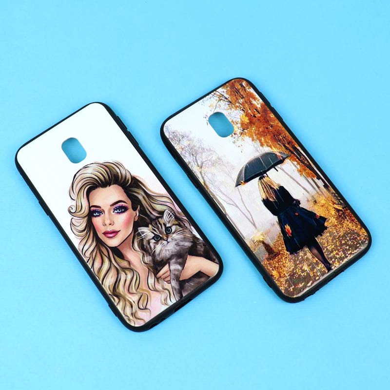 قاب فانتزی برجسته دخترانه سامسونگ J3 Pro سری 6