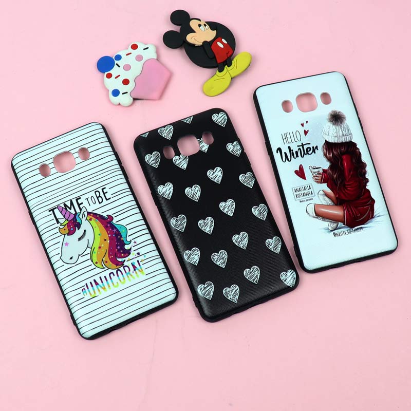 قاب فانتزی برجسته دخترانه سامسونگ J5 2016 سری 7