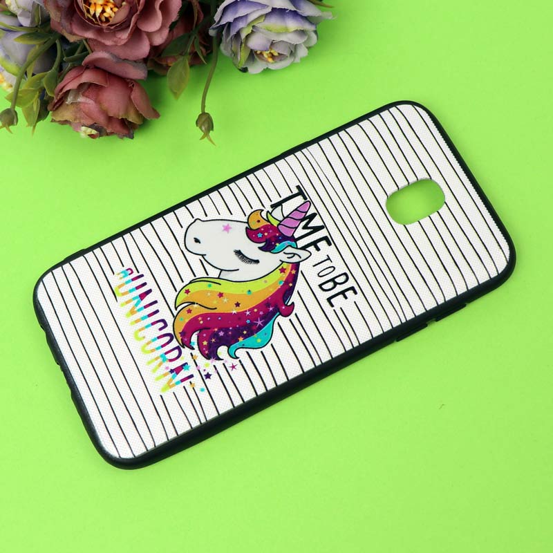 قاب فانتزی برجسته دخترانه سامسونگ J5 Pro سری 7