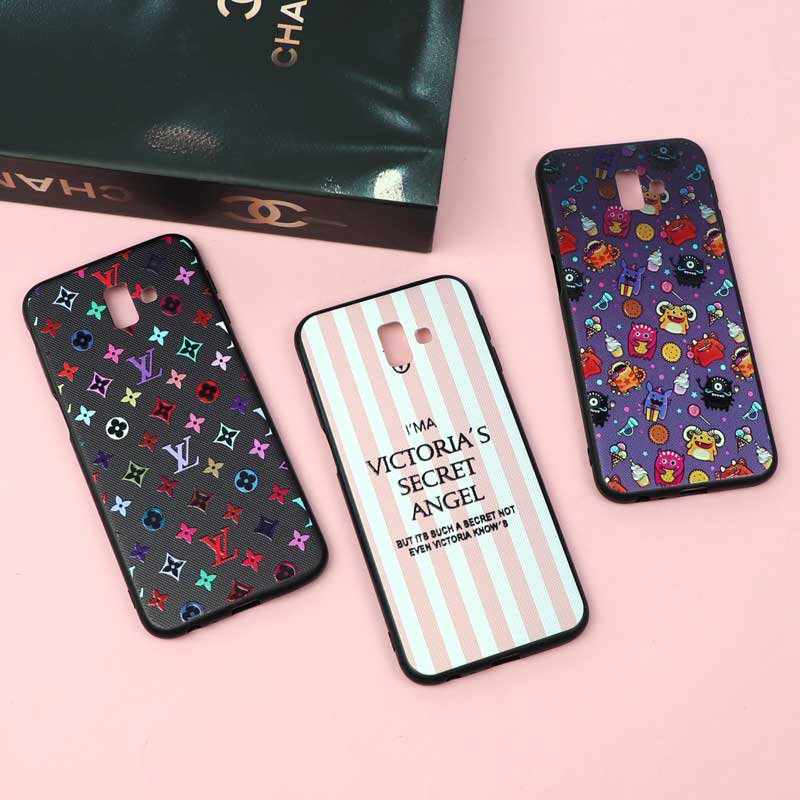 قاب فانتزی برجسته دخترانه سامسونگ J6 Plus سری 10