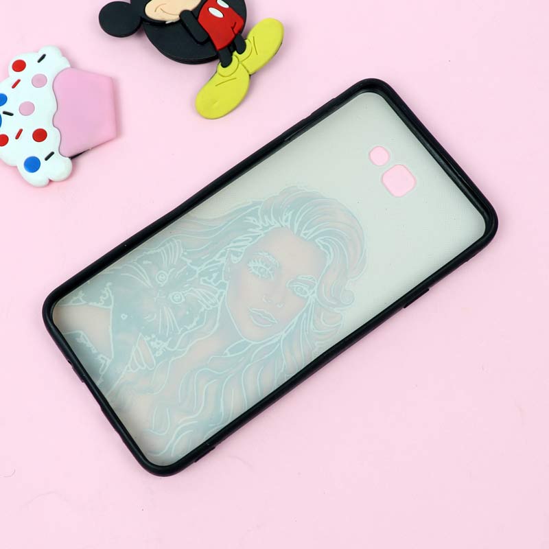 قاب فانتزی برجسته دخترانه سامسونگ J7 Prime سری 7