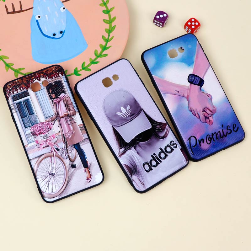 قاب فانتزی برجسته دخترانه سامسونگ J7 Prime سری 10