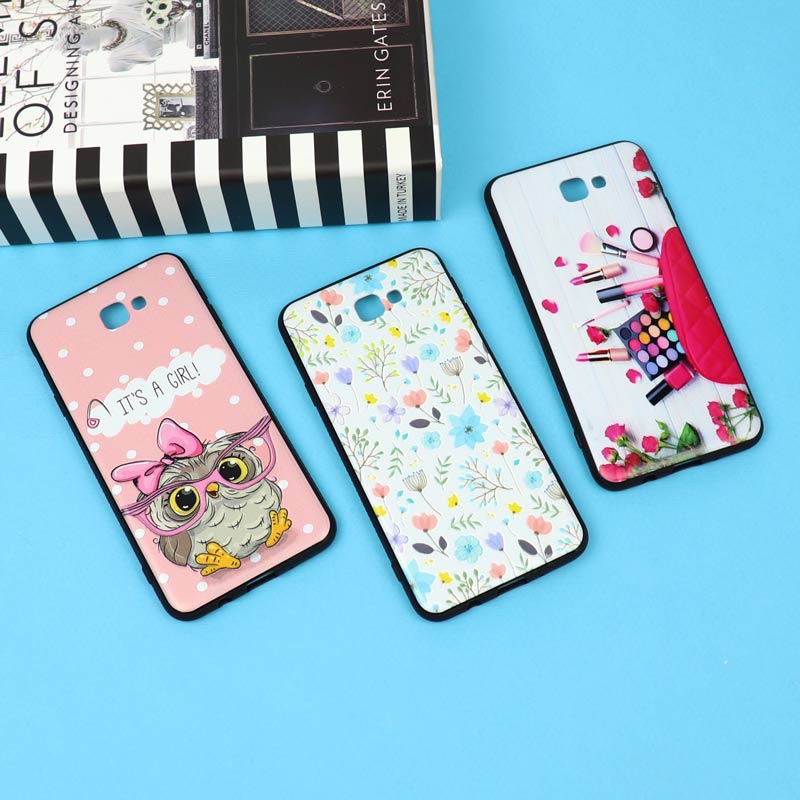 قاب فانتزی برجسته دخترانه سامسونگ J7 Prime سری 6