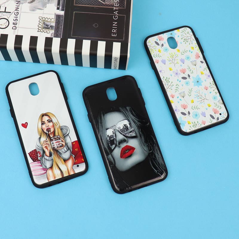 قاب فانتزی برجسته دخترانه سامسونگ J7 Pro سری 6