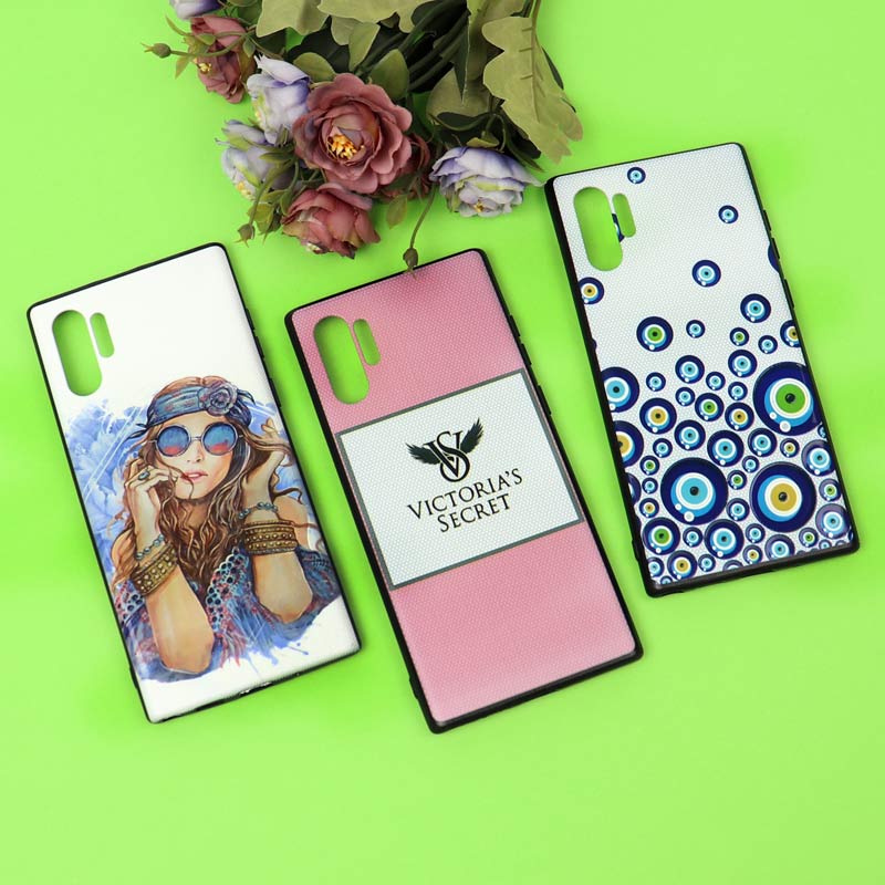 قاب فانتزی برجسته دخترانه سامسونگ Note 10 Plus سری 7