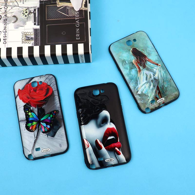 قاب فانتزی برجسته دخترانه سامسونگ Note 2 سری 6