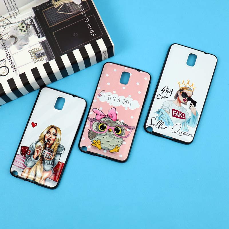 قاب فانتزی برجسته دخترانه سامسونگ Note 3 سری 6