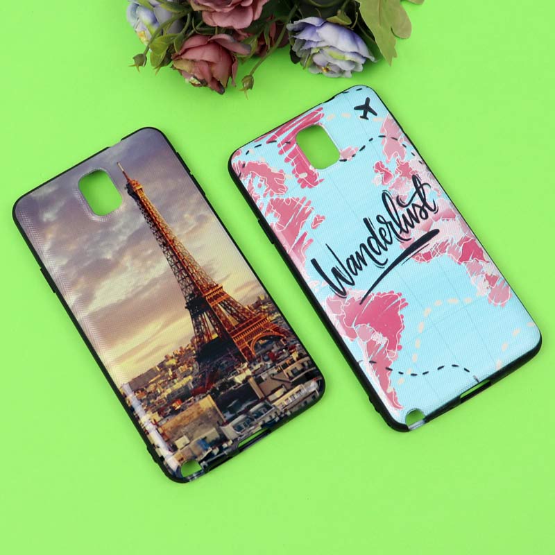 قاب فانتزی برجسته دخترانه سامسونگ Note 3 سری 7