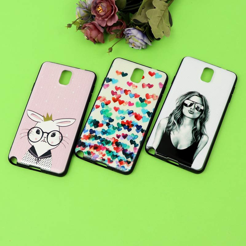 قاب فانتزی برجسته دخترانه سامسونگ Note 3 سری 7