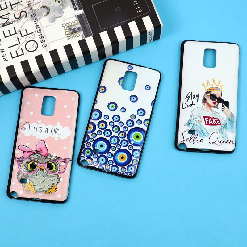 قاب فانتزی برجسته دخترانه سامسونگ Note 4 سری 6