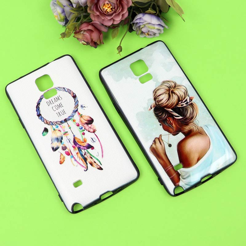 قاب فانتزی برجسته دخترانه سامسونگ Note 4 سری 7