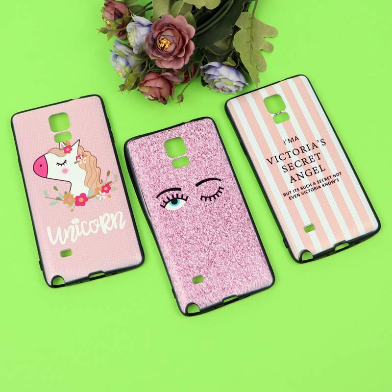قاب فانتزی برجسته دخترانه سامسونگ Note 4 سری 7