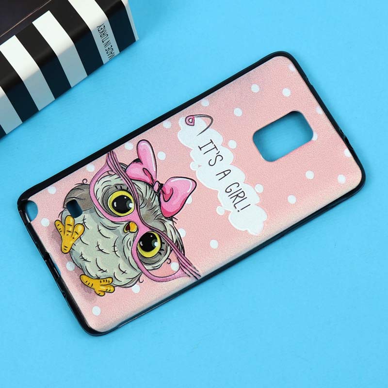 قاب فانتزی برجسته دخترانه سامسونگ Note 4 سری 6
