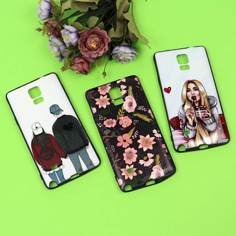 قاب فانتزی برجسته دخترانه سامسونگ Note 4 سری 7