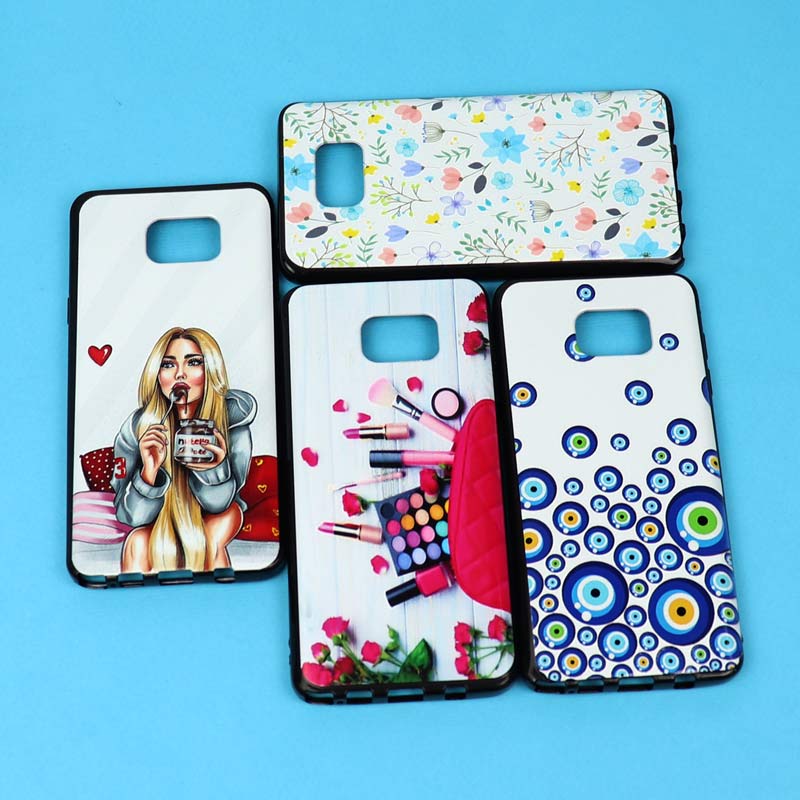 قاب فانتزی برجسته دخترانه سامسونگ Note 5 سری 6