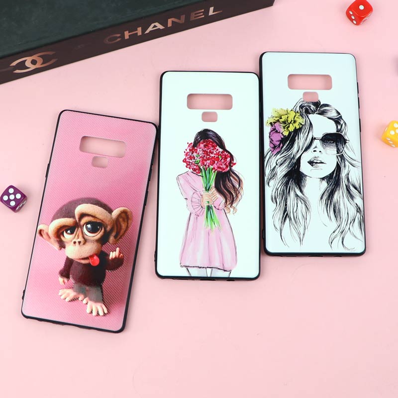 قاب فانتزی برجسته دخترانه سامسونگ Note 9 سری 7