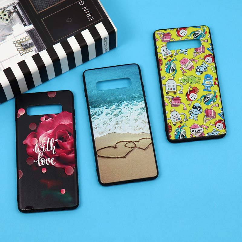 قاب فانتزی برجسته دخترانه سامسونگ S10 Plus سری 6