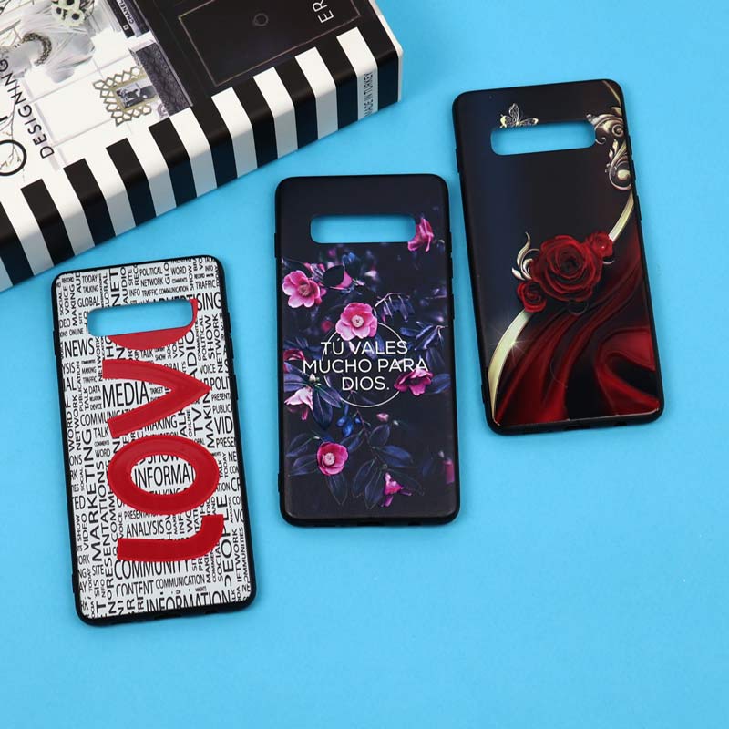 قاب فانتزی برجسته دخترانه سامسونگ S10 Plus سری 6