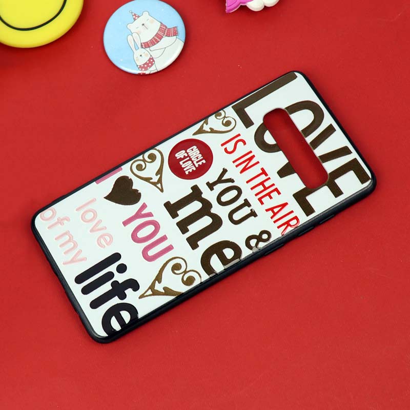 قاب فانتزی برجسته دخترانه سامسونگ S10 Plus سری 10