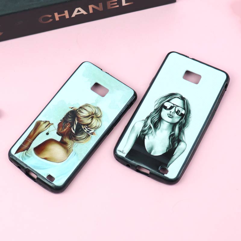 قاب فانتزی برجسته دخترانه سامسونگ Galaxy S2 سری 7