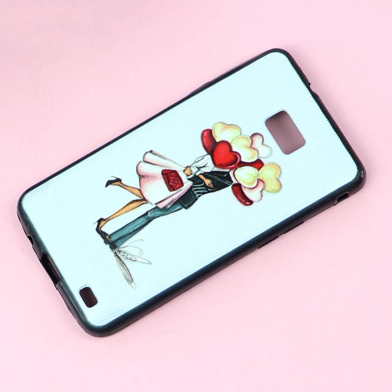قاب فانتزی برجسته دخترانه سامسونگ Galaxy S2 سری 7