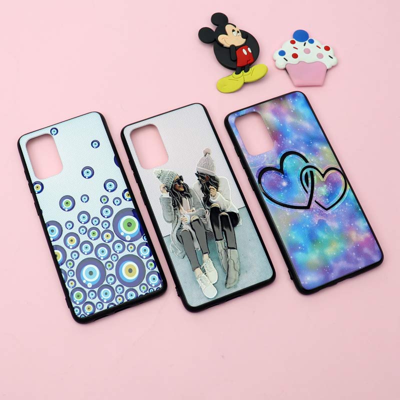 قاب فانتزی برجسته دخترانه سامسونگ S20 Plus سری 7