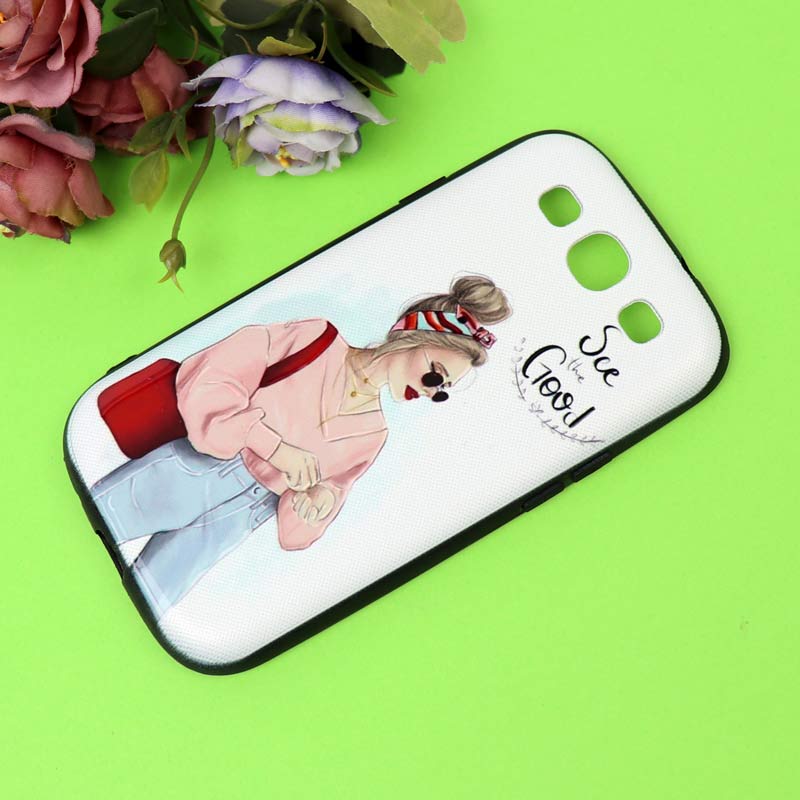 قاب فانتزی برجسته دخترانه سامسونگ S3 سری 7