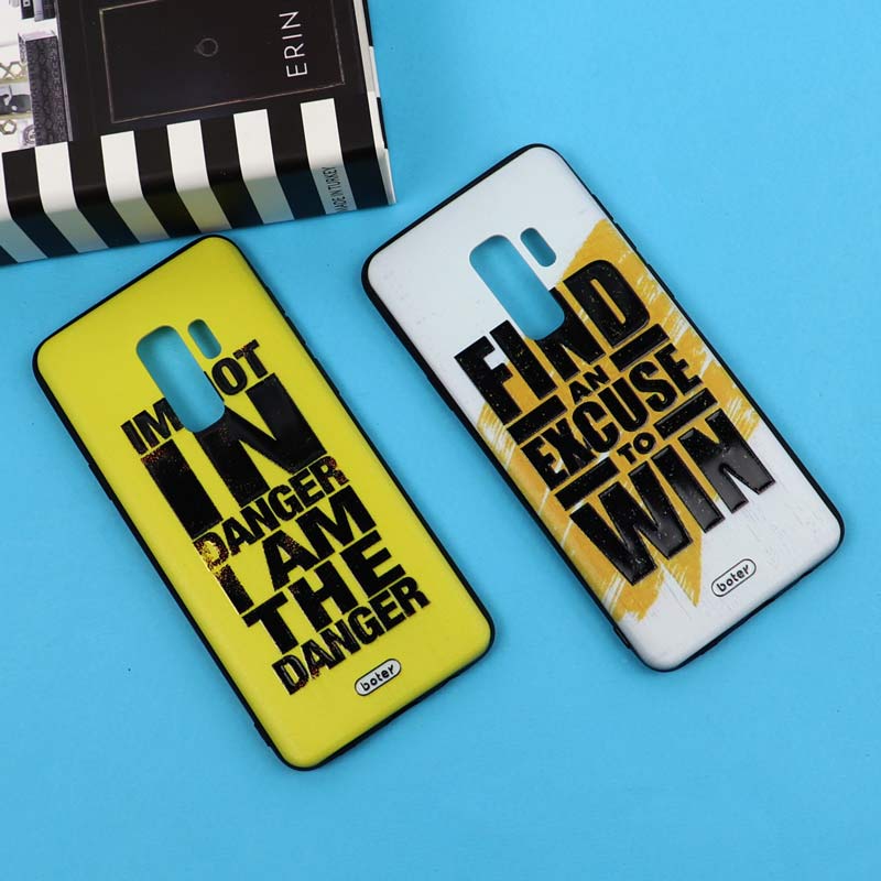 قاب فانتزی برجسته پسرانه سامسونگ S6 Plus سری 6