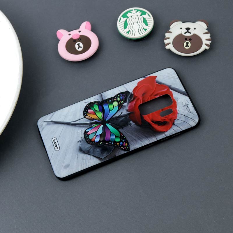 قاب فانتزی برجسته دخترانه سامسونگ S6 Plus سری 6
