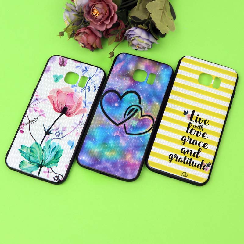 قاب فانتزی برجسته دخترانه سامسونگ S7 Edge سری 7