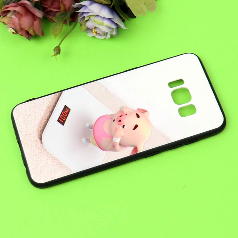 قاب فانتزی برجسته دخترانه سامسونگ S8 سری 7