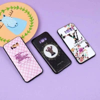 قاب فانتزی برجسته دخترانه سامسونگ S8 Plus سری 3